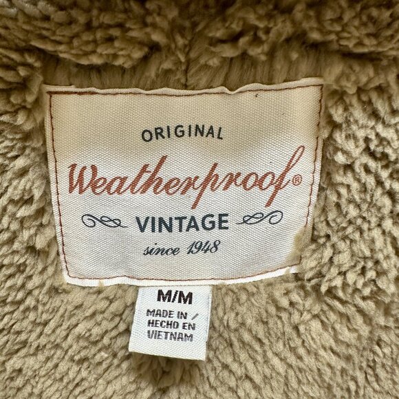 New Weatherproof Women's Sherpa Lined Quilted Jacket Coat Parka Size M Warm - Picture 3 of 16